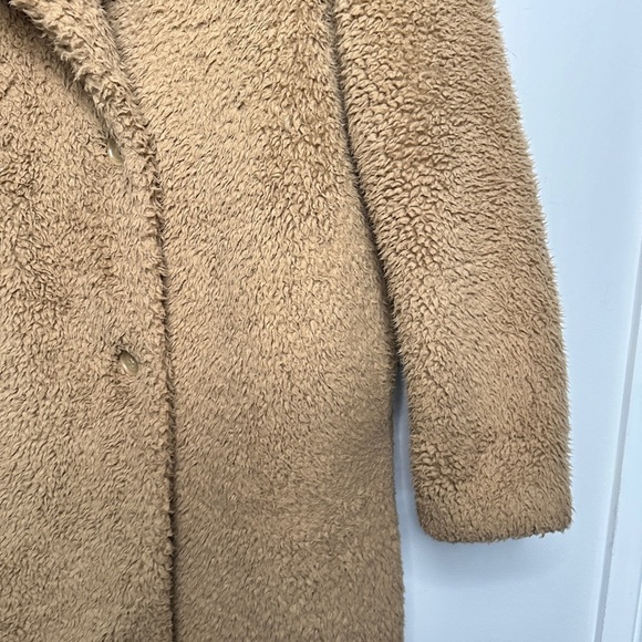 Uniqlo Pile Lined Fleece Tailored Coat Small - Picture 9 of 13